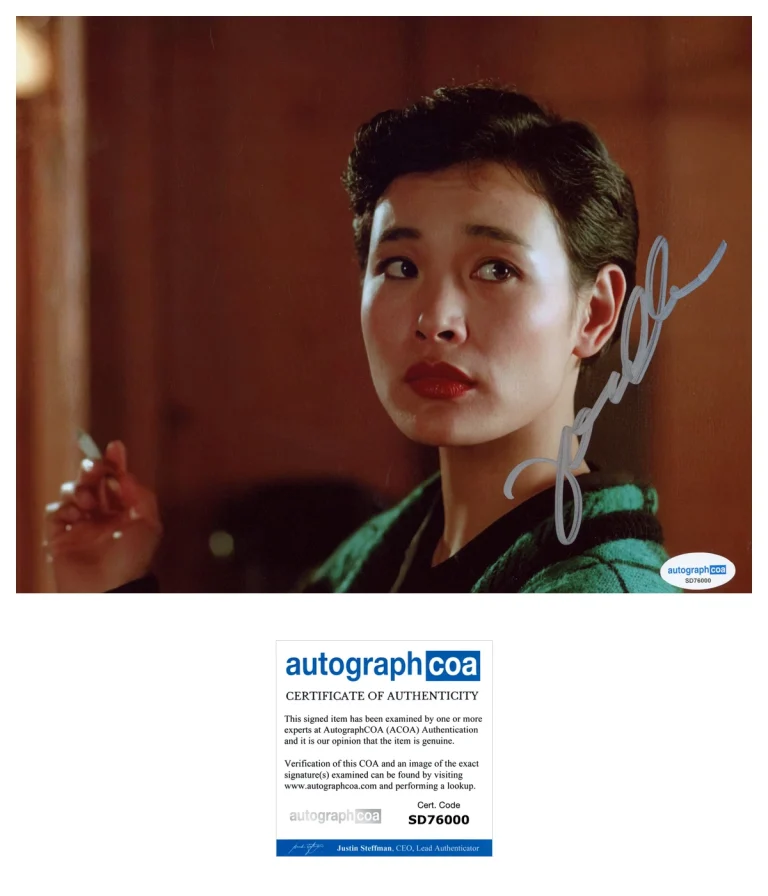 Joan Chen 'Twin Peaks' RARE Signed 8x10 Photo 'Jocelyn Packard' ACOA Autograph