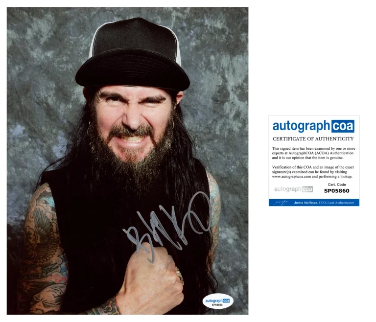 Blasko ‘Rob Zombie Band’ Guitarist Signed 8x10 Photo ACOA Rob Nicholson