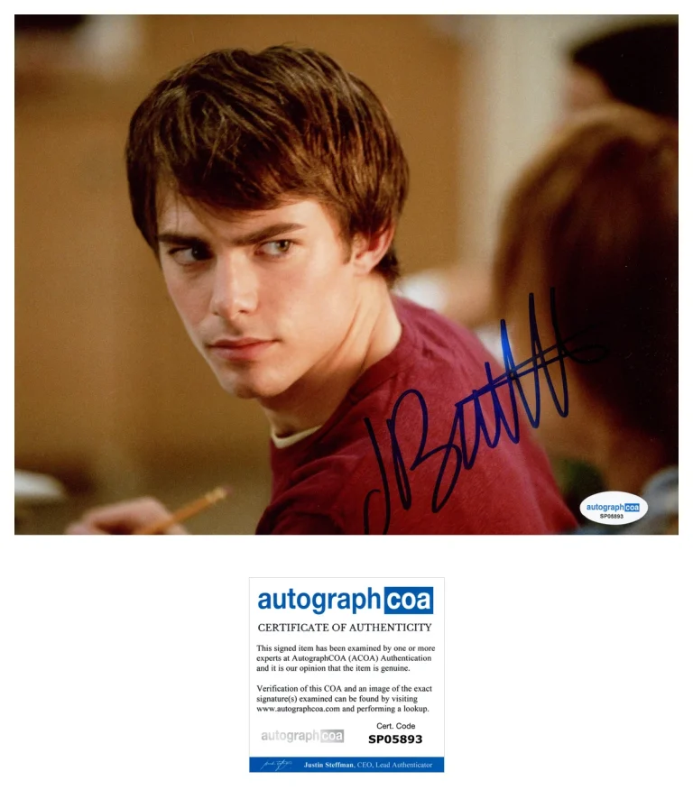 Jonathan Bennett 'Mean Girls' Signed 8x10 Photo 'Aaron Samuels' ACOA