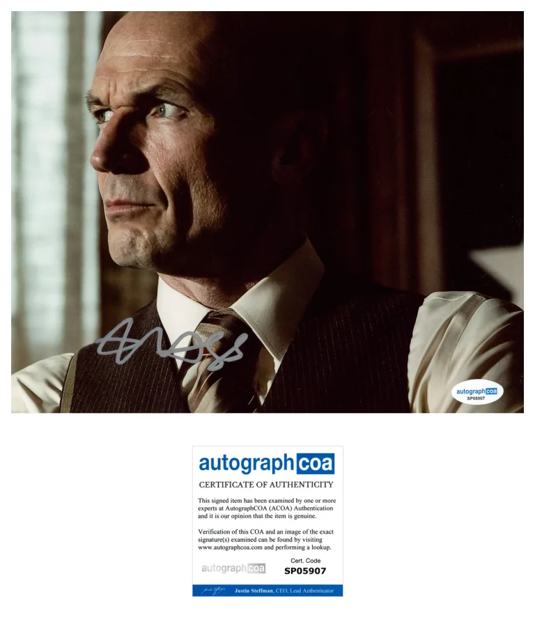 Toby Huss 'Halt And Catch Fire' Signed 8x10 Photo 'John Bosworth' ACOA