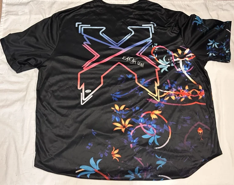 EXCISION SIGNED JERSEY 2 JSA JEFFREY ABEL