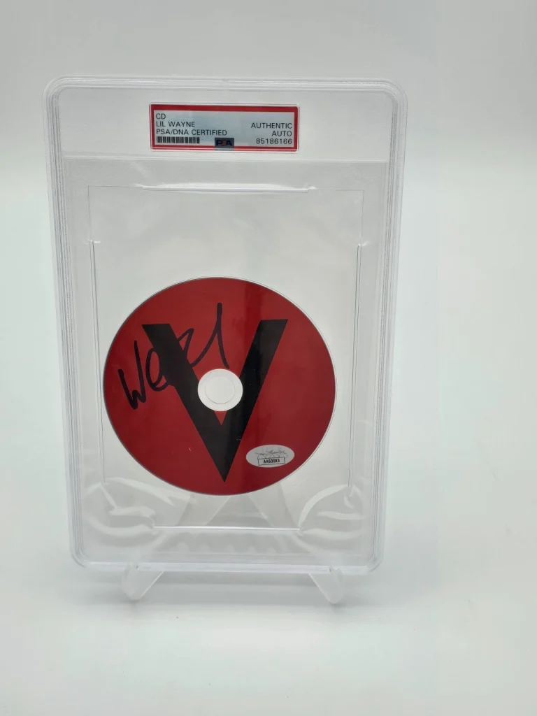 Lil Wayne Autographed Tha Carter V 5 CD Disc PSA DNA Slab JSA Cert Weezy Rapper
