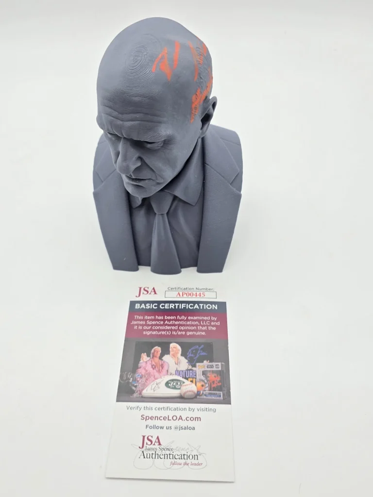 Dean Norris Signed Hank Schrader 6.5in 3D Bust Breaking Bad JSA COA Autograph