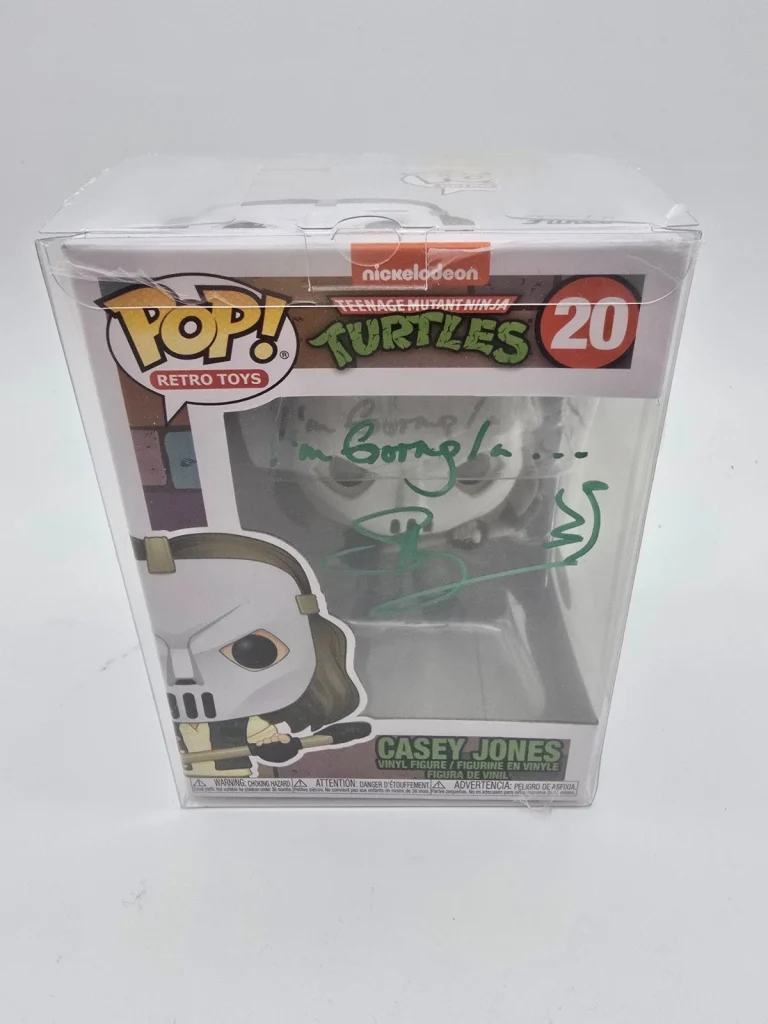 Stephen Amell Signed Casey Jones TMNT Funko Pop #20 Retro Toys JSA Autograph