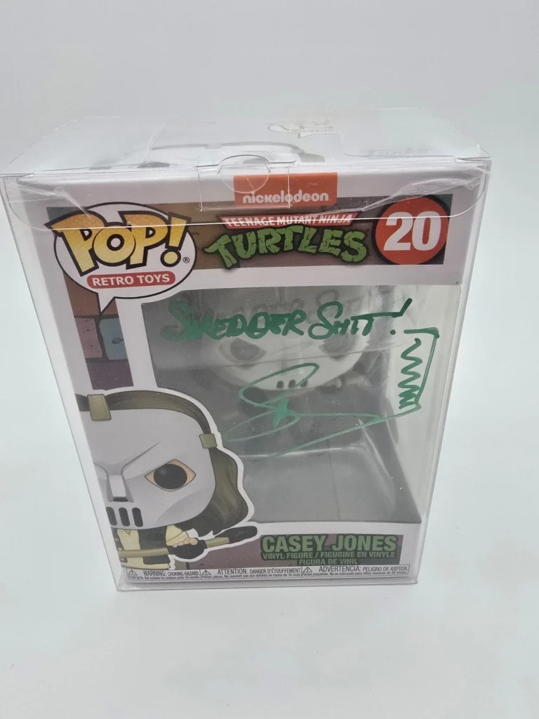 Stephen Amell Signed Casey Jones TMNT Funko Pop #20 Retro Toys JSA Autograph