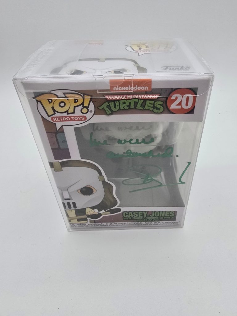Stephen Amell Signed Casey Jones TMNT Funko Pop #20 Retro Toys JSA Autograph