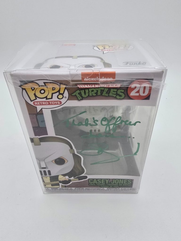 Stephen Amell Signed Casey Jones TMNT Funko Pop #20 Retro Toys JSA Autograph