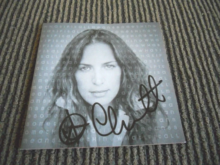 Chantal Kreviazuk Sexy Waht If It All Autographed Signed CD Book Guaranteed