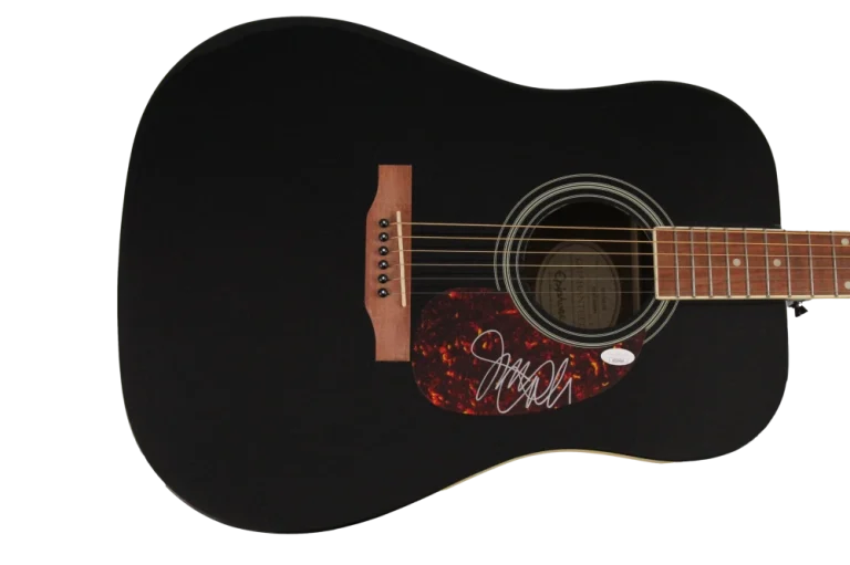 JUDY COLLINS SIGNED AUTOGRAPH GIBSON EPIPHONE ACOUSTIC GUITAR - WILDFLOWERS JSA