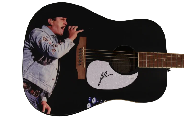 JON PARDI SIGNED AUTOGRAPH CUSTOM GIBSON EPIPHONE GUITAR COUNTRY MUSIC STAR JSA