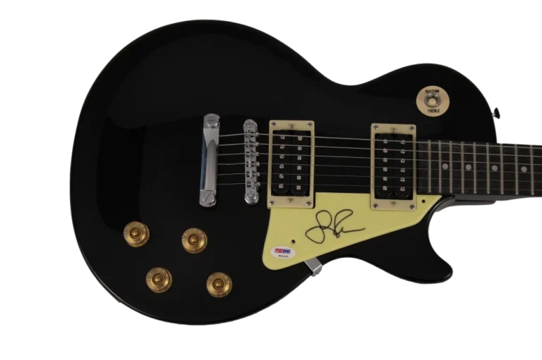 LEON RUSSELL SIGNED AUTOGRAPH GIBSON EPIPHONE LES PAUL ELECTRIC GUITAR W/ PSA