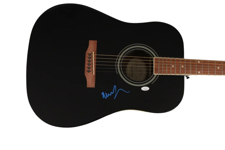 MIKE GORDON SIGNED AUTOGRAPH GIBSON EPIPHONE ACOUSTIC GUITAR - PHISH JUNTA JSA