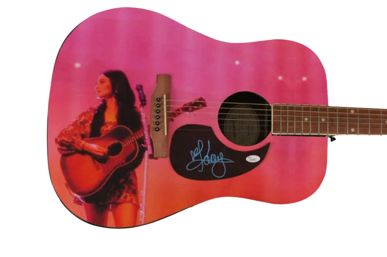 KACEY MUSGRAVES SIGNED AUTOGRAPH CUSTOM GIBSON EPIPHONE ACOUSTIC GUITAR w/ JSA