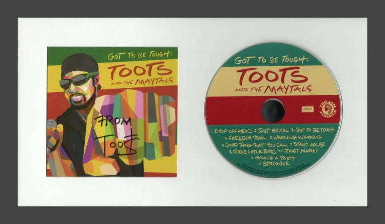 TOOTS AND THE MAYTALS SIGNED AUTOGRAPH 