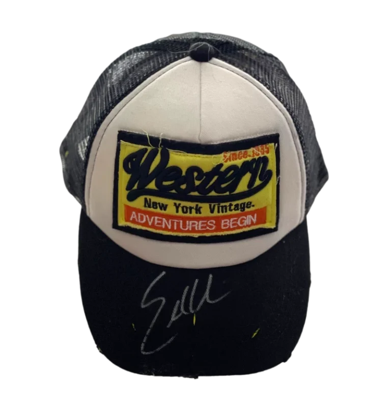 ERIC CHURCH SIGNED AUTOGRAPH TRUCKER HAT CAP - CAROLINA, CHIEF, RARE! W/ JSA
