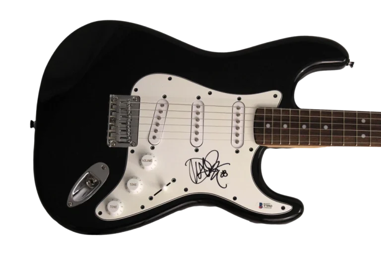 JOHN MAYER SIGNED AUTOGRAPH FULL SIZE B FENDER STRATOCASTER ELECTRIC GUITAR BAS