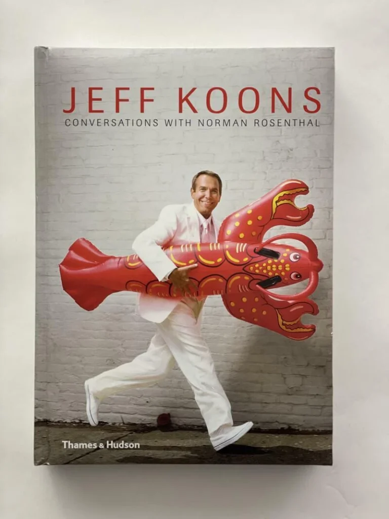 JEFF KOONS SIGNED AUTOGRAPH 