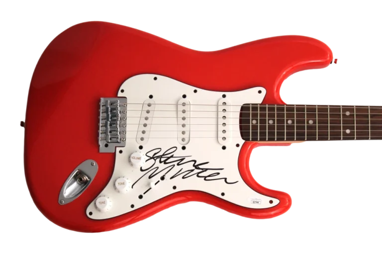 STEVE MILLER SIGNED AUTOGRAPH FULL SIZE RCR FENDER ELECTRIC GUITAR - BAND W/ JSA