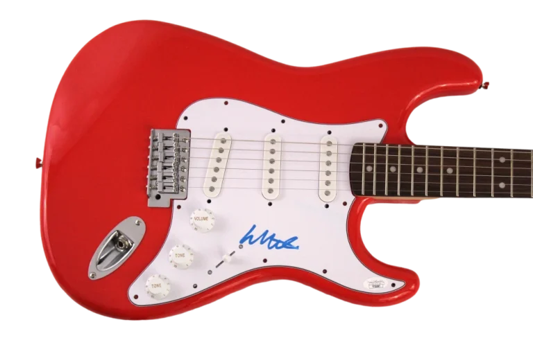 COLTER WALL SIGNED AUTOGRAPH FULL SIZE R FENDER ELECTRIC GUITAR COUNTRY STUD JSA