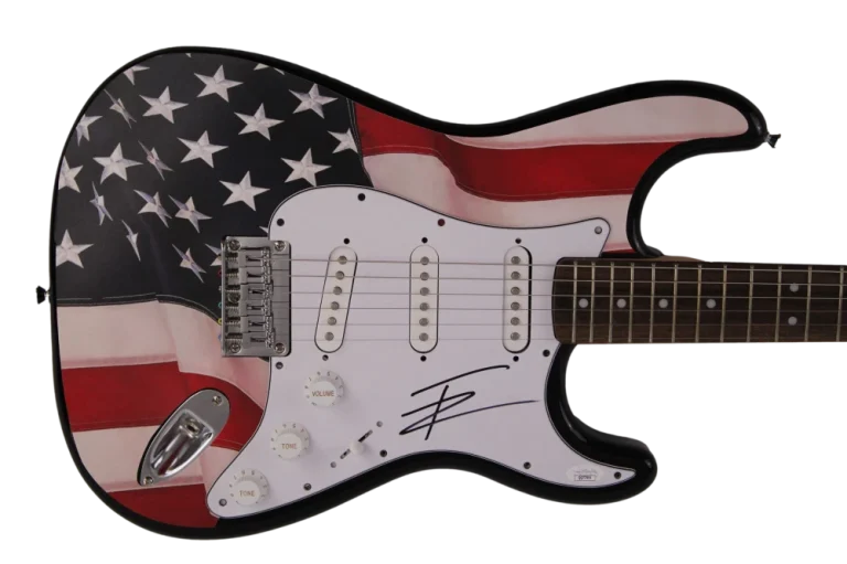 THOMAS RHETT SIGNED AUTOGRAPH CUSTOM 1/1 FENDER ELECTRIC GUITAR LIFE CHANGES JSA