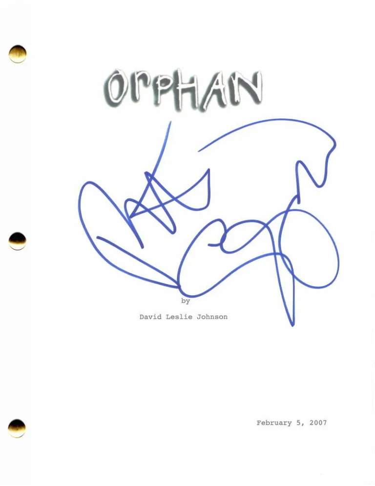 PETER SARSGAARD SIGNED AUTOGRAPH ORPHAN FULL MOVIE SCRIPT - JARHEAD, VERY RARE!!