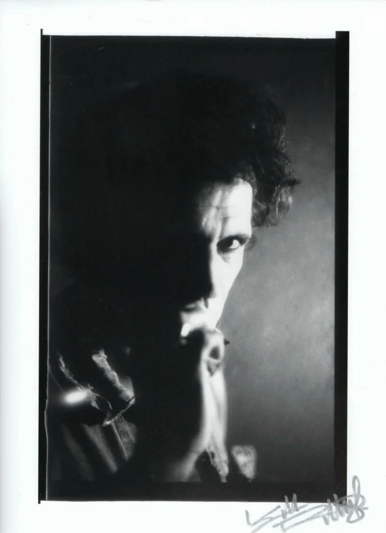 KEITH RICHARDS SIGNED AUTOGRAPH LIMITED EDITION LITHOGRAPH PHOTO ROLLING STONES