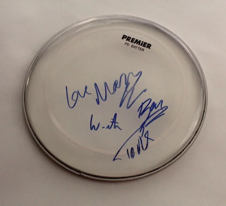 MUMFORD & SONS FULL BAND (X3) SIGNED AUTOGRAPH 10