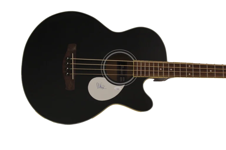PHIL LESH SIGNED AUTOGRAPH IBANEZ ACOUSTIC BASS GUITAR - GRATEFUL DEAD - JSA