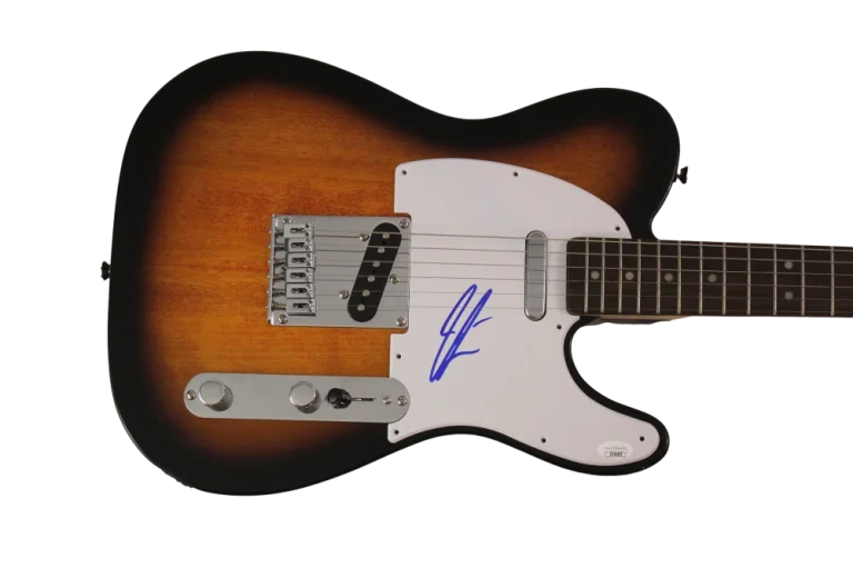 JARED FOLLOWILL SIGNED AUTOGRAPH FENDER TELECASTER GUITAR - KINGS OF LEON W/ JSA