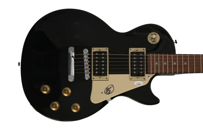 BRANDON TAZ NIEDERAUER SIGNED AUTOGRAPH GIBSON EPIPHONE LES PAUL GUITAR JSA COA