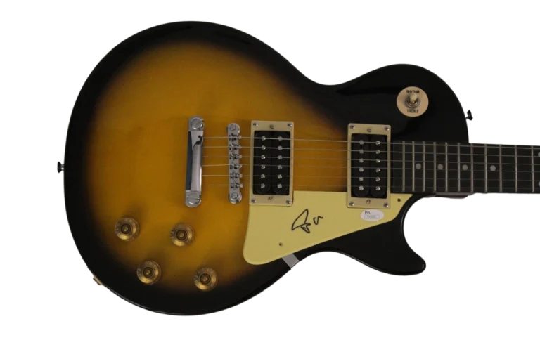 TREY ANASTASIO SIGNED AUTOGRAPH GIBSON EPIPHONE LES PAUL GUITAR - PHISH JSA COA