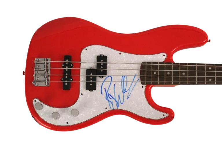 ROGER WATERS SIGNED AUTOGRAPH FENDER ELECTRIC BASS GUITAR / PINK FLOYD ICON JSA
