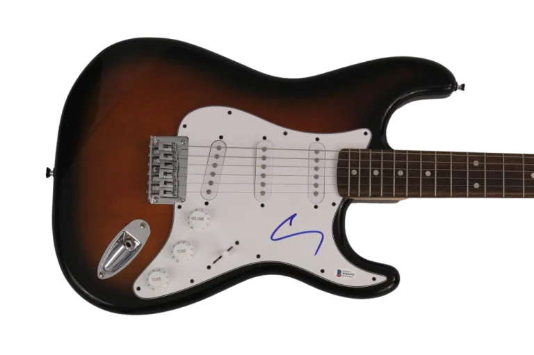 COREY TAYLOR SIGNED AUTOGRAPH FULL SIZE FENDER ELECTRIC GUITAR - SLIPKNOT BAS