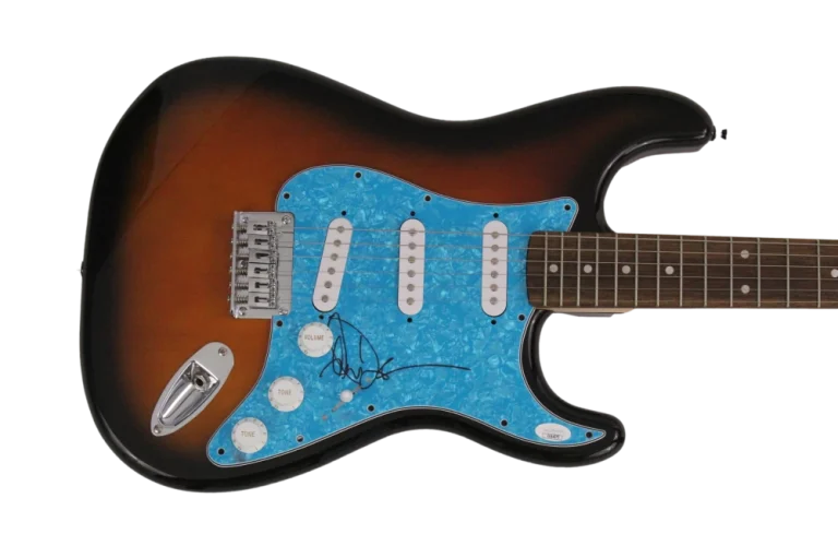 ADAM DURITZ SIGNED AUTOGRAPH FULL SIZE FENDER ELECTRIC GUITAR COUNTING CROWS JSA