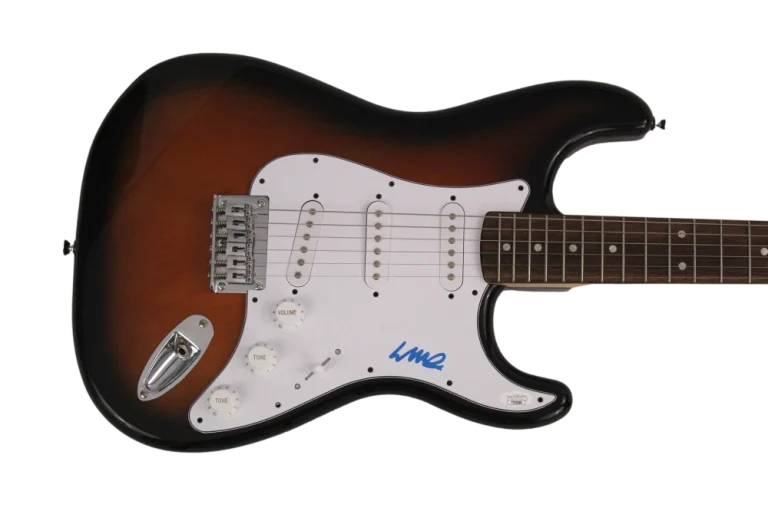 COLTER WALL SIGNED AUTOGRAPH FULL SIZE FENDER ELECTRIC GUITAR COUNTRY MUSIC JSA