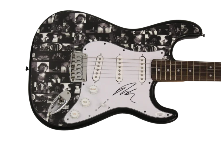 NICK JONAS BROTHERS SIGNED AUTOGRAPH CUSTOM 1/1 FENDER ELECTRIC GUITAR - W/ JSA