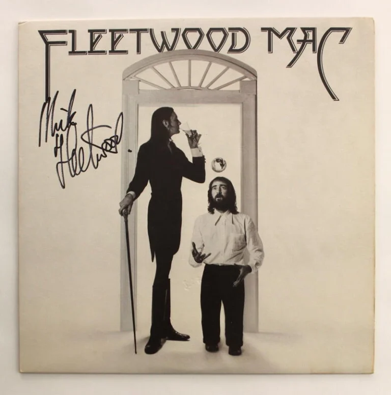MICK FLEETWOOD MAC SIGNED AUTOGRAPH ALBUM VINYL RECORD - VERY RARE! W/ JSA COA