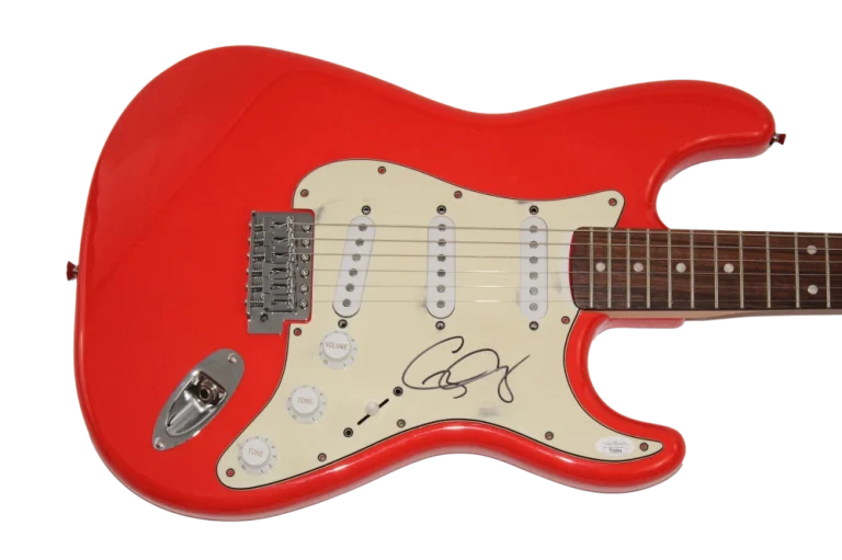 GARY CLARK JR SIGNED AUTOGRAPH FULL SIZE FENDER ELECTRIC GUITAR THIS LAND JSA
