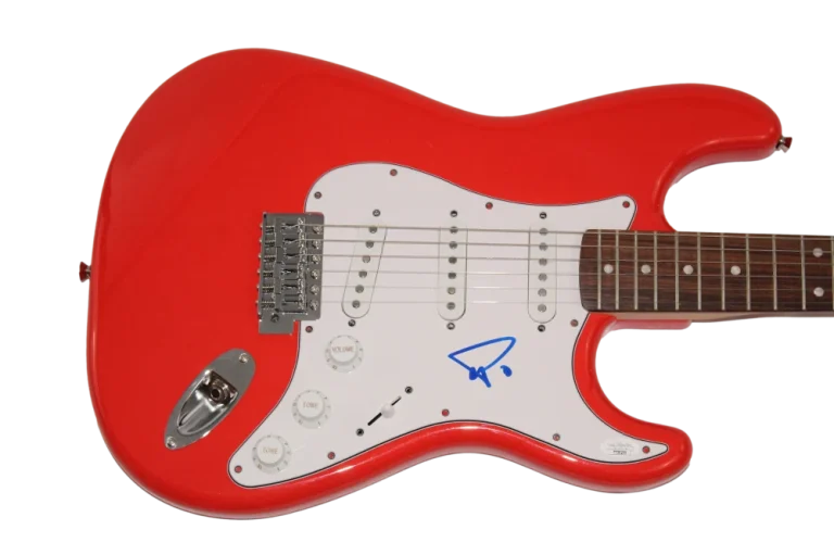TREY ANASTASIO SIGNED AUTOGRAPH FENDER ELECTRIC GUITAR PHISH LAWN BOY JSA COA