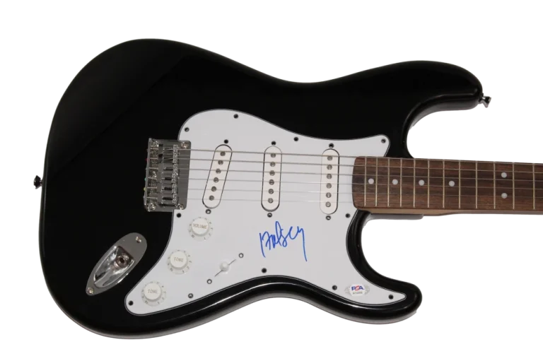 HALSEY SIGNED AUTOGRAPH FULL SIZE BLACK FENDER ELECTRIC GUITAR  MANIC W/ PSA COA