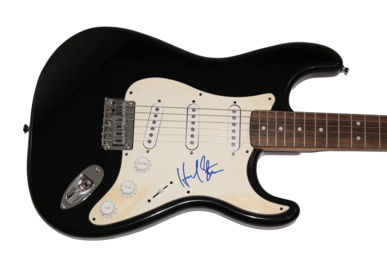 HOWARD STERN SIGNED AUTOGRAPH BLACK FENDER ELECTRIC GUITAR PRIVATE PARTS JSA COA