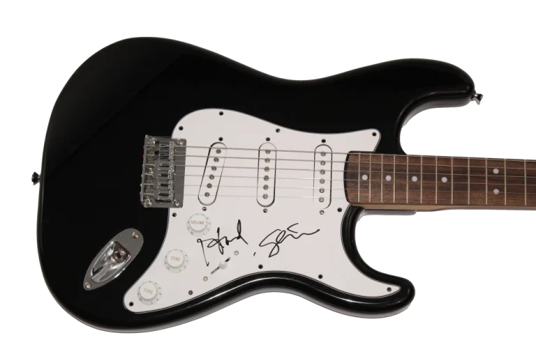 HOWARD STERN SIGNED AUTOGRAPH FENDER ELECTRIC GUITAR SHOW COMES AGAIN - JSA COA
