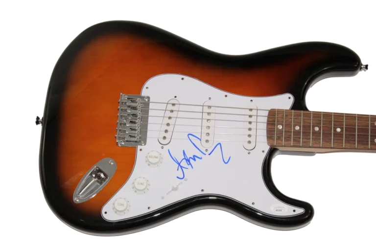 ADAM DURITZ SIGNED AUTOGRAPH FENDER ELECTRIC GUITAR - COUNTING CROWS STUD W/ JSA