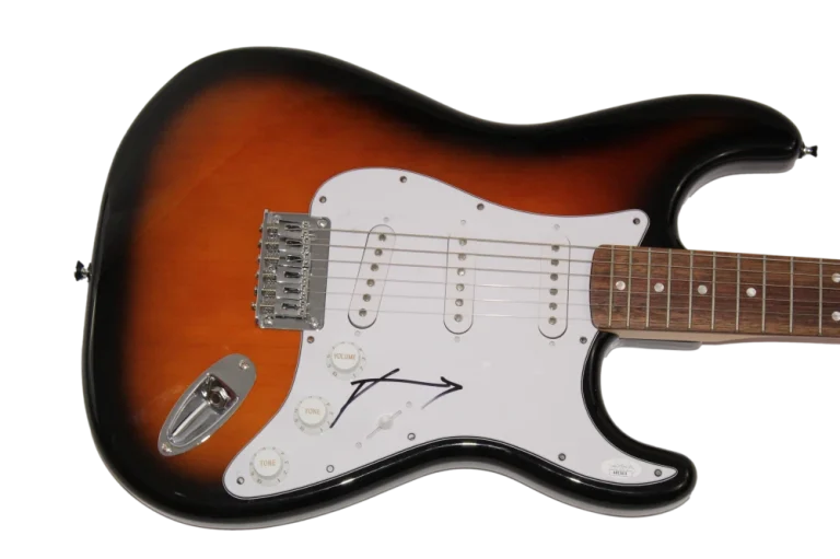 JARED LETO SIGNED AUTOGRAPH FENDER ELECTRIC GUITAR - SUICIDE SQUAD JOKER JSA COA