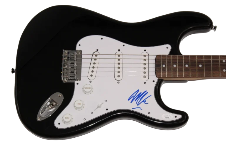 MARCUS KING SIGNED AUTOGRAPH BLACK FENDER ELECTRIC GUITAR - EL DORADO JSA COA