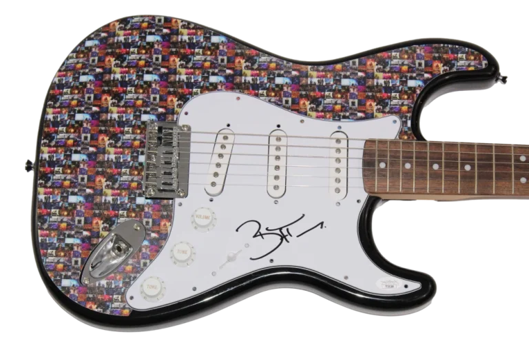 BRANDON FLOWERS SIGNED AUTOGRAPH CUSTOM FENDER ELECTRIC GUITAR THE KILLERS - JSA