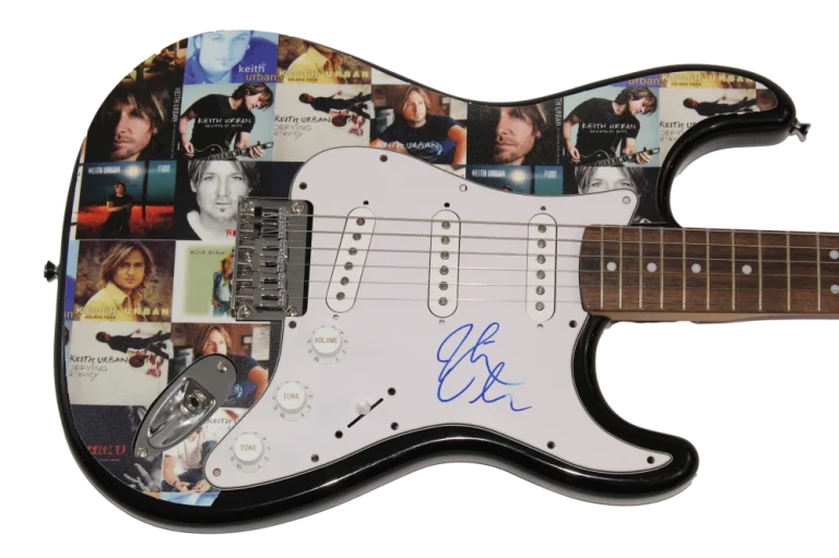 KEITH URBAN SIGNED AUTOGRAPH CUSTOM 1/1 FENDER ELECTRIC GUITAR - COUNTRY W/ JSA