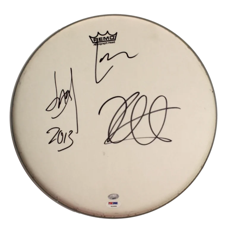 METALLICA (X3) SIGNED AUTOGRAPH 14
