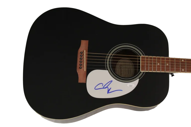 ADAM SANDLER SIGNED AUTOGRAPH GIBSON EPIPHONE ACOUSTIC GUITAR - RARE! JSA COA