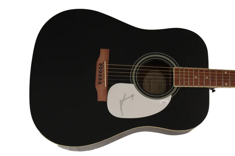 JARED LETO SIGNED AUTOGRAPH GIBSON ACOUSTIC GUITAR THIRTY SECONDS TO MARS - JSA